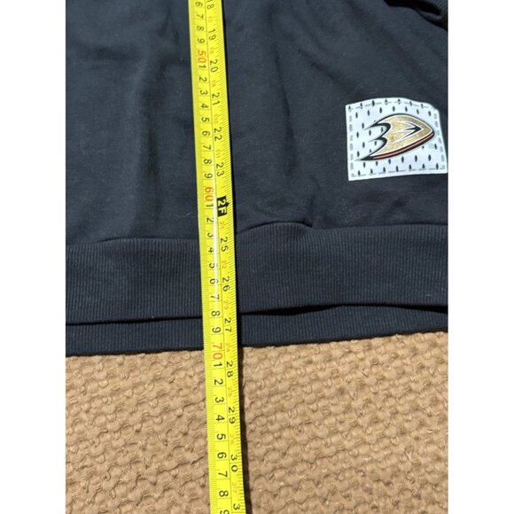 Anaheim Ducks Hoodie Sweatshirt NHL Hockey Men’s Size XLarge  Black NEW w. Tags - Picture 6 of 8